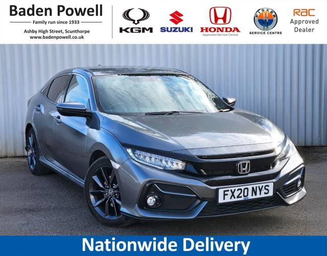 Honda Civic 1.6 i-DTEC SR 5dr Hatchback Diesel GREY