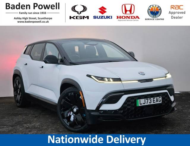 Fisker Ocean 0.0 421kW Extreme 113kWh Hyper Range 5dr AWD Auto Estate Electric White