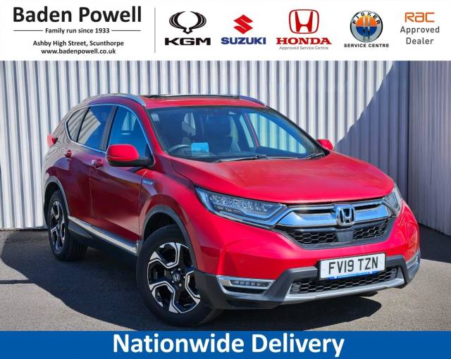 Honda CR-V 2.0 i-MMD Hybrid EX 5dr eCVT Estate Petrol/Electric Hybrid RED
