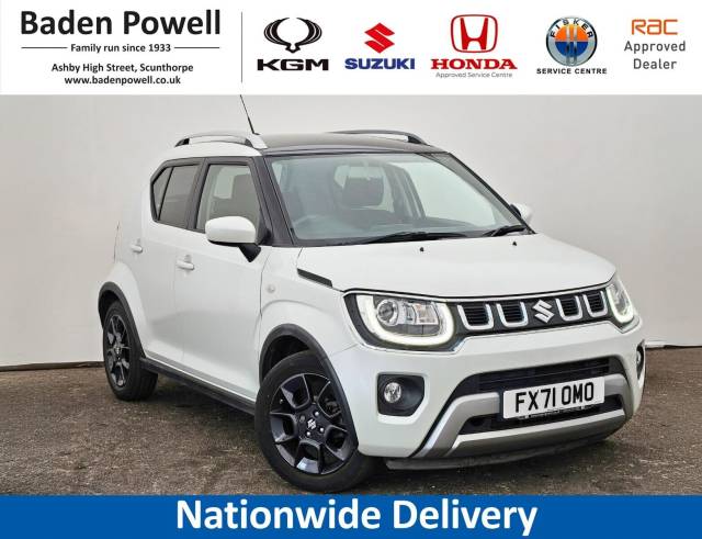Suzuki Ignis 1.2 Dualjet 12V Hybrid SZ-T 5dr Hatchback Petrol WHITE