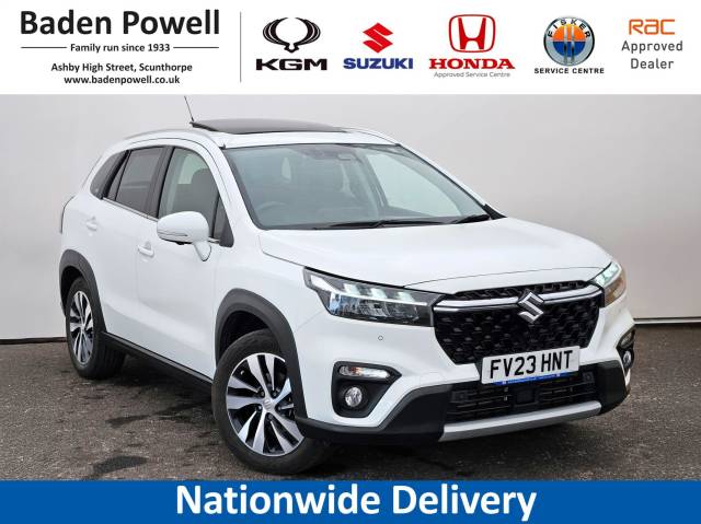 Suzuki S-Cross 1.4 Boosterjet 48V Hybrid Ultra ALLGRIP 5dr Hatchback Petrol WHITE