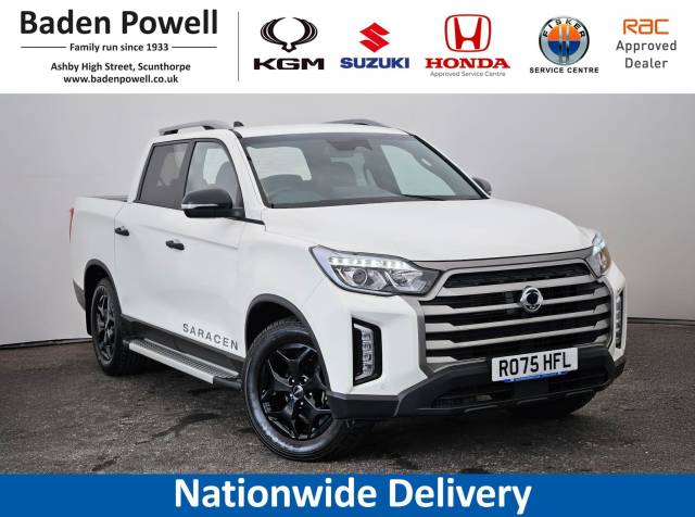 KGM Musso 2.2 Double Cab Pick Up Saracen Auto Pick Up Diesel WHITE