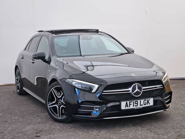 Mercedes-Benz A Class 2.0 A35 4Matic Premium Plus 5dr Auto Hatchback Petrol BLACK