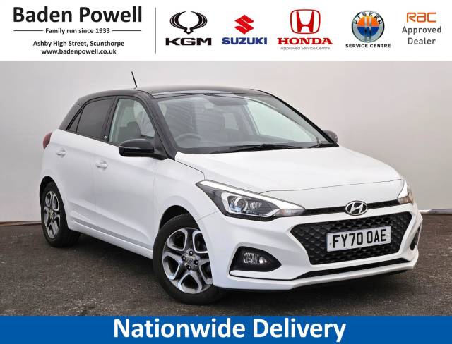 Hyundai i20 1.2 MPi Play 5dr Hatchback Petrol WHITE