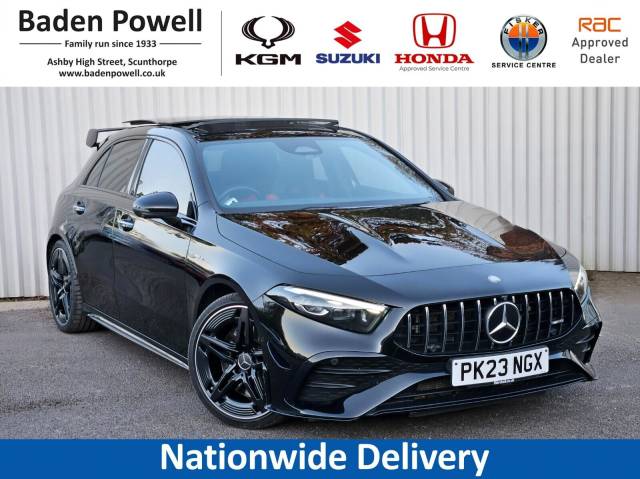 Mercedes-Benz A Class 2.0 A35 4Matic Premium Plus 5dr Auto Hatchback Petrol BLACK