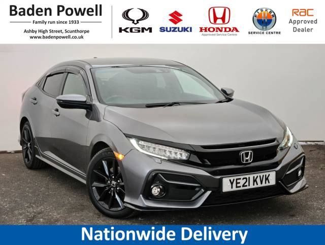 Honda Civic 1.5 VTEC Turbo Sport 5dr Hatchback Petrol GREY