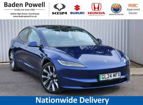 TESLA MODEL 3 at Baden Powell Scunthorpe