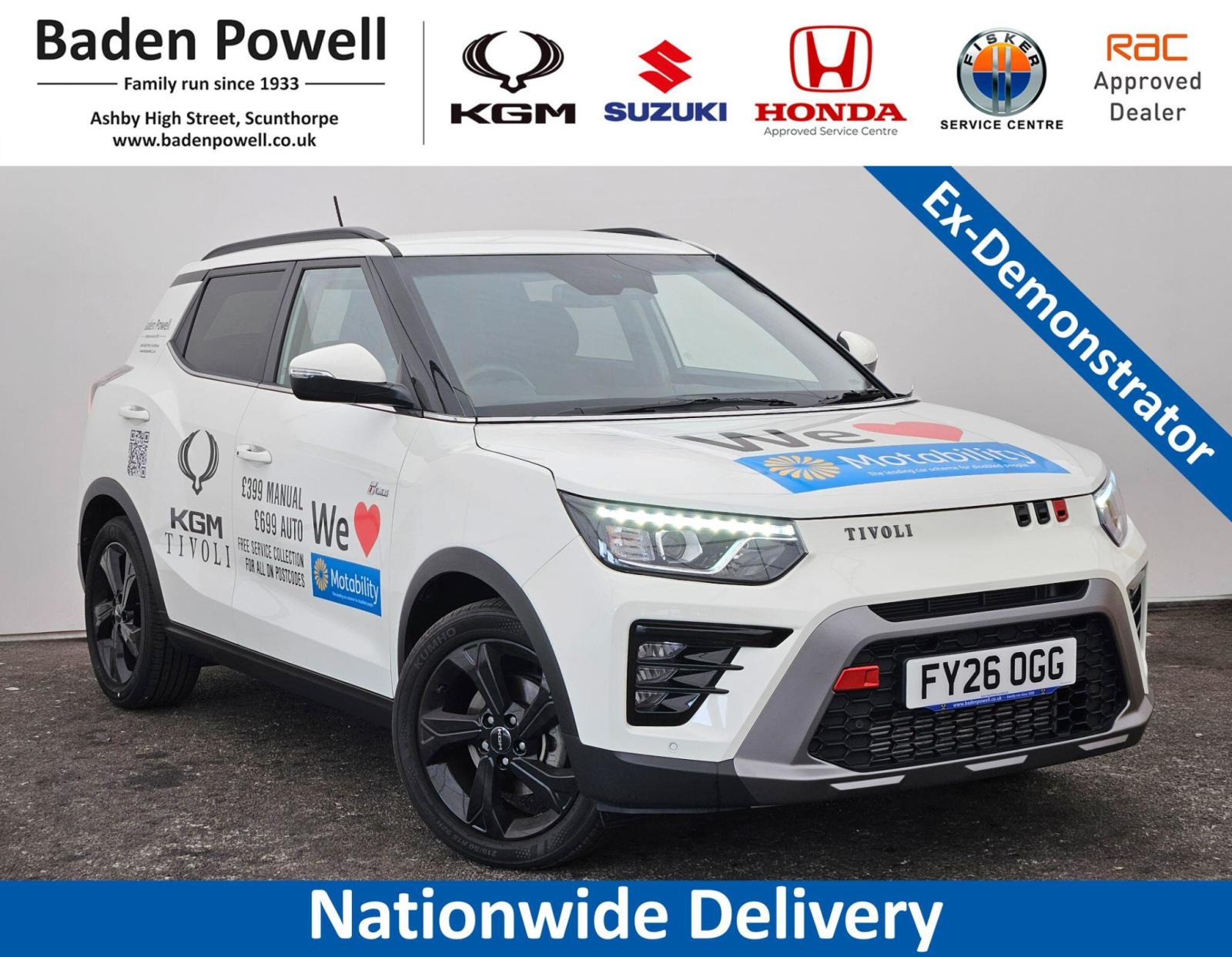 2026 KGM TIVOLI
