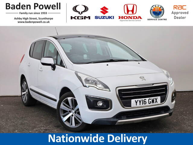 Peugeot 3008 1.6 BlueHDi 120 Allure 5dr EAT6 Hatchback Diesel WHITE